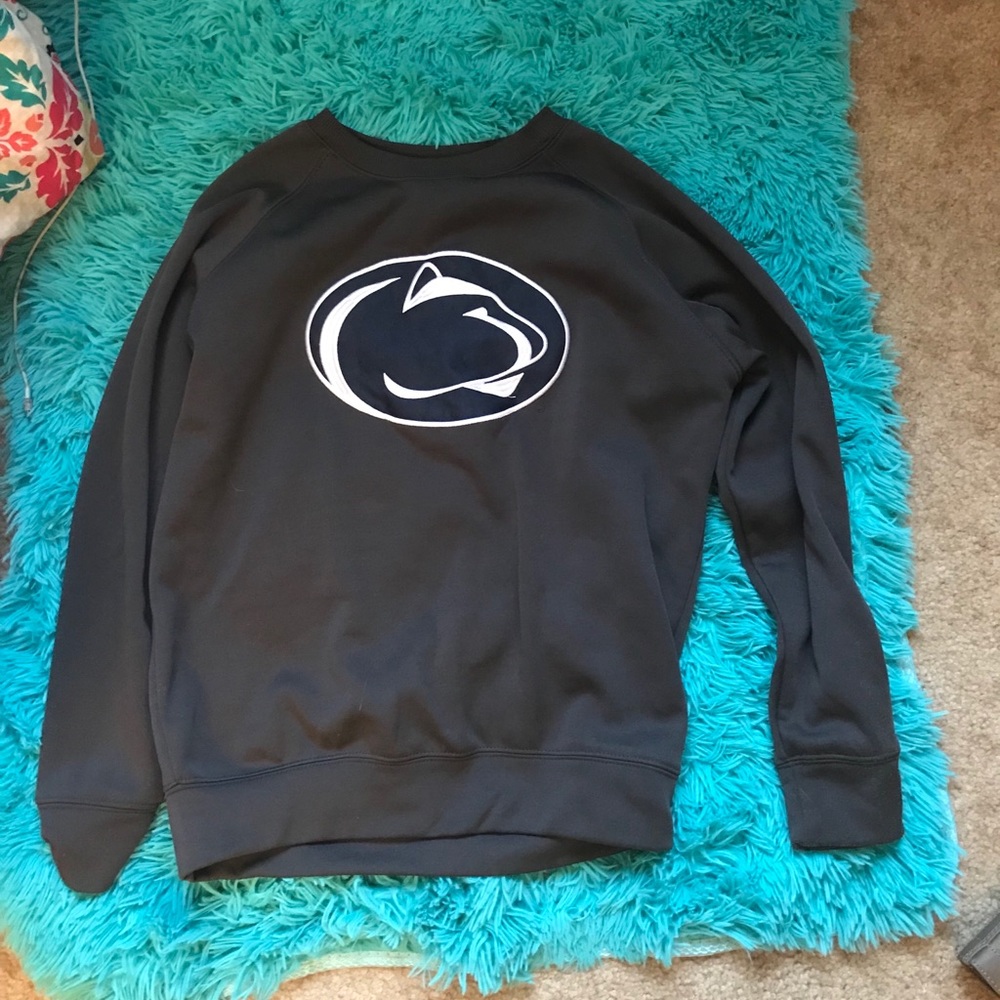 Grey Pennstate Crewneck Sweatshirt